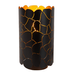 Lampe de table Almelo noire E27 40 W LUCIDE Lampe de table Almelo noire E27 40 W LUCIDE