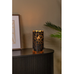 Lampe de table Almelo noire E27 40 W LUCIDE Lampe de table Almelo noire E27 40 W LUCIDE