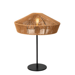 Lampe de table Yunkai naturel E27 60 W LUCIDE Lampe de table Yunkai naturel E27 60 W LUCIDE