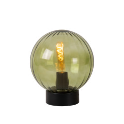Lampe de table Monsaraz en verre vert E27 40 W LUCIDE Lampe de table Monsaraz en verre vert E27 40 W LUCIDE