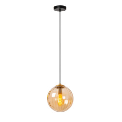 Suspension Monsaraz ambre Ø 25 cm E27 40 W LUCIDE