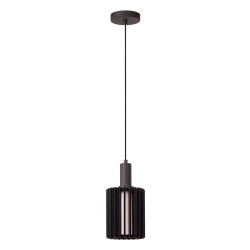 Suspension Lambres noire Ø 15 cm E27 40 W LUCIDE Suspension Lambres noire Ø 15 cm E27 40 W LUCIDE