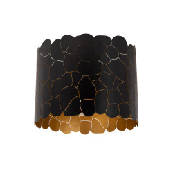Plafonnier Almelo Noir Ø 25,5 cm E27 40W | LUCIDE Plafonnier Almelo Noir Ø 25,5 cm E27 40W | LUCIDE