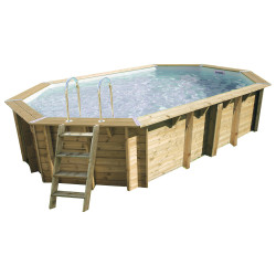 Piscine Azura avec liner bleu 4 x 6