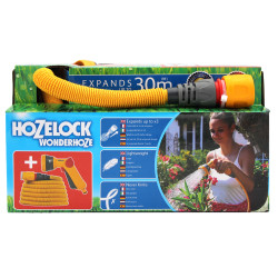 Tuyau d'arrosage extensible Wonderhoze avec pistolet 30 m HOZELOCK