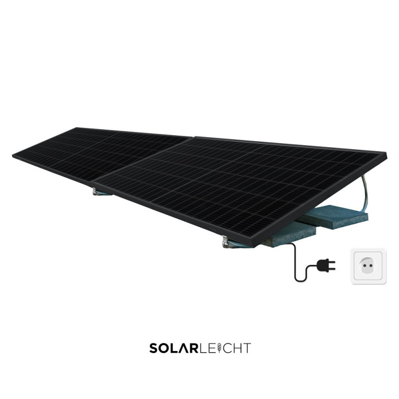 Kit de panneau solaire 880 W SOLARLEICHT - Base facile | SOLARLEICHT
