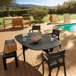 Huile pour mobilier de jardin V33 Haute Protection anthracite 1 L | V33