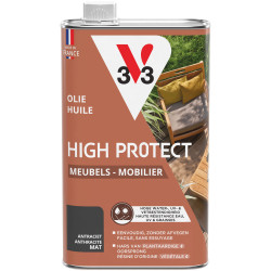 Huile pour mobilier de jardin V33 Haute Protection anthracite 1 L | V33