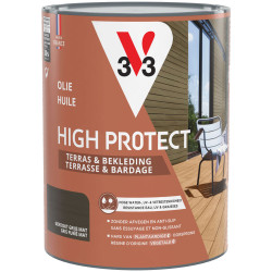 Huile Terrasse High Protect Gris Fumé V33 0,75L | V33