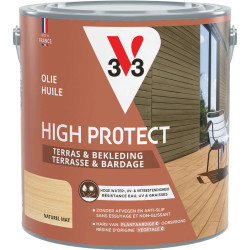 Huile pour terrasse Haute Protection Naturel 2,5 L | V33
