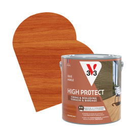 Huile pour terrasse Bangkirai Haute Protection V33 2,5 L | V33