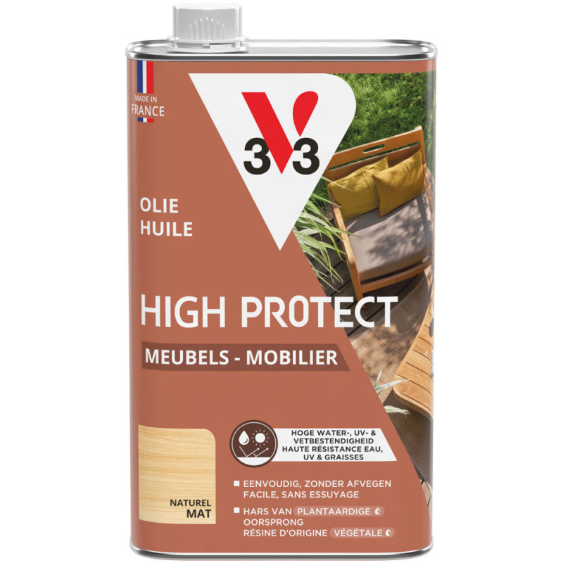 Huile Jardin Haute Protection Naturelle V33 1L | V33