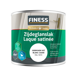 Laque satinée blanc cassé 0