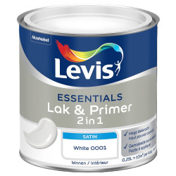 Laque & Primer 2-en-1 Essentials blanc 0