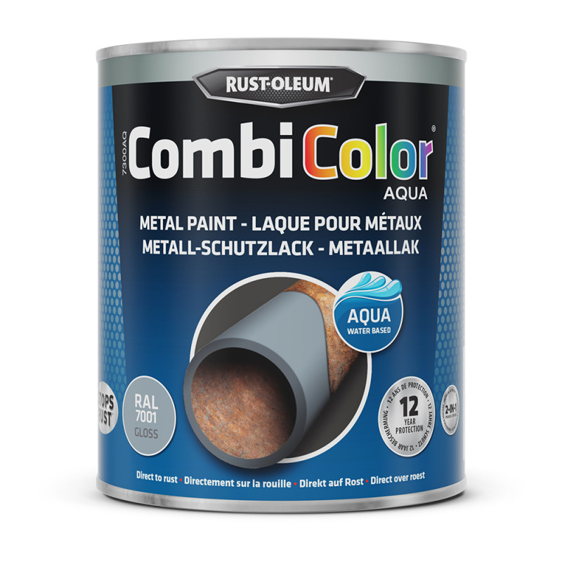 Laque Combicolor Aqua gris argent brillant 0 Laque Combicolor Aqua gris argent brillant 0