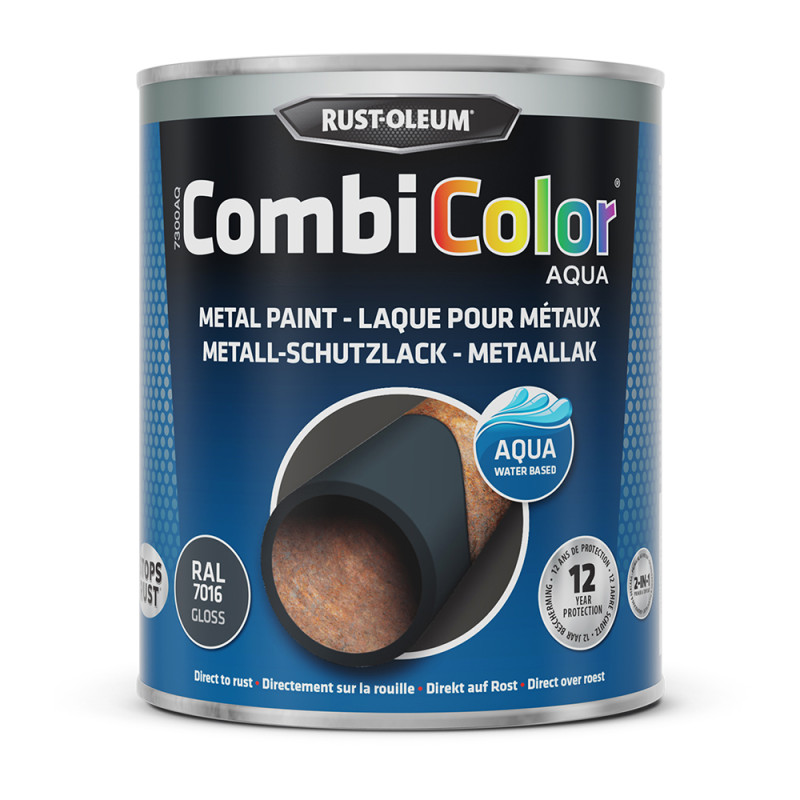 Laque Combicolor Aqua anthracite brillant 0 Laque Combicolor Aqua anthracite brillant 0