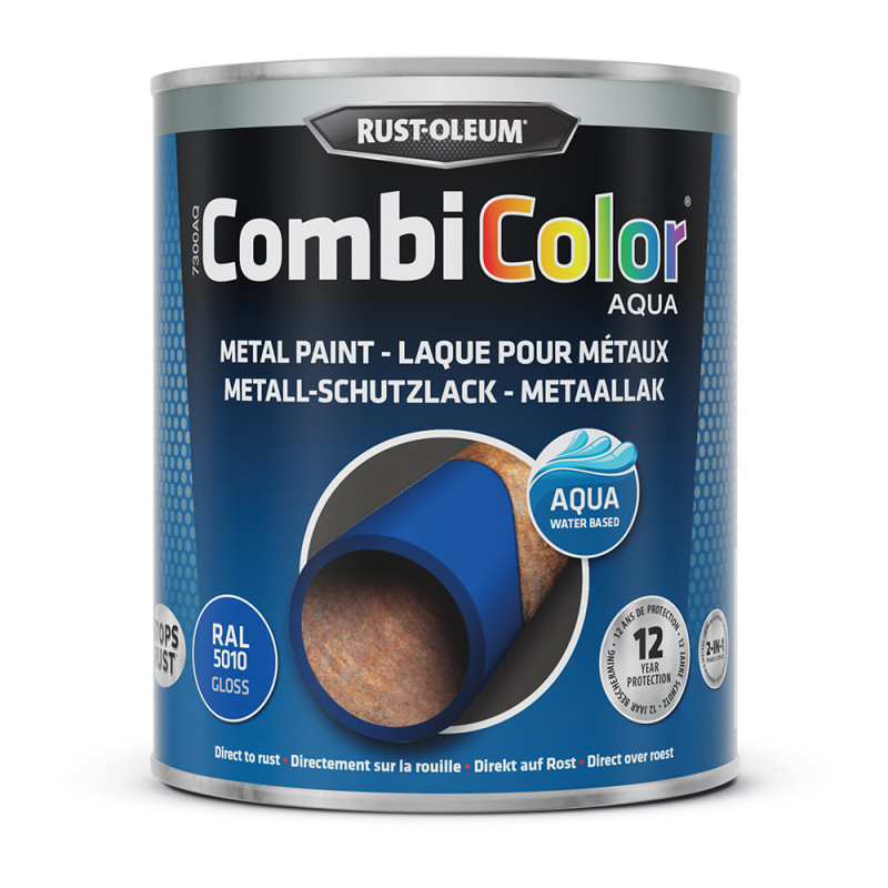 Laque Combicolor Aqua bleu gentiane brillant 0 Laque Combicolor Aqua bleu gentiane brillant 0