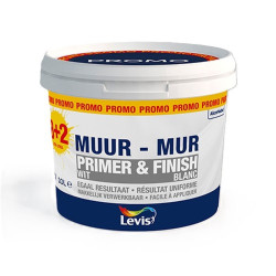 Peinture Murs Primer & Finish Blanc 10L – Offre Spéciale | LEVIS