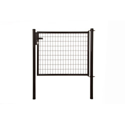 Portillon simple Napoli noir 125 x 120 cm GIARDINO