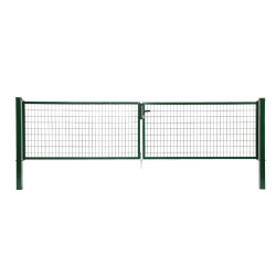 Portillon double Napoli vert 150 x 170 cm GIARDINO
