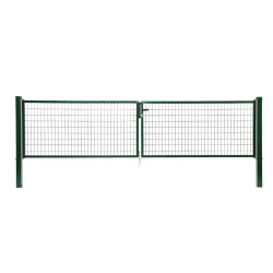Portillon double Napoli vert 150 x 200 cm GIARDINO