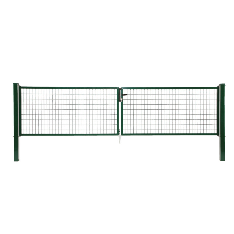 Portillon double Napoli vert 200 x 200 cm GIARDINO