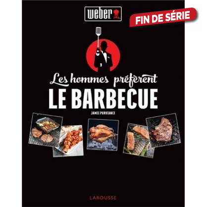 Livre de recettes "Les hommes préferent le barbecue" WEBER