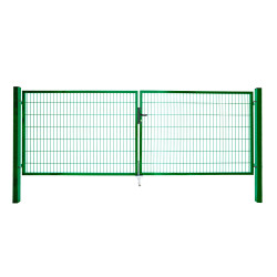 Portillon double Roma/Milano vert 200 x 140 cm GIARDINO