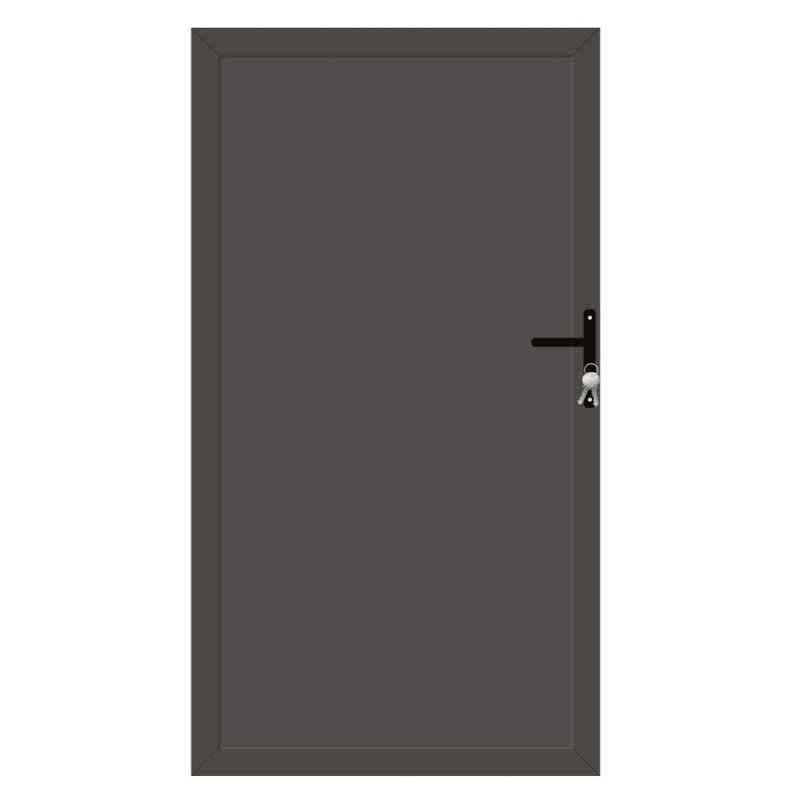 Portillon simple Firenze anthracite 100 x 183 cm GIARDINO