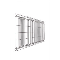 Panneau de treillis Milano noir 250 x 123 cm GIARDINO
