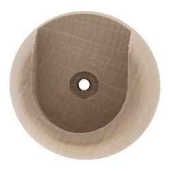 Naissance pour tringle en bois Loft chêne clair Ø 28 mm 2 pièces MOBOIS