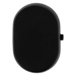 Bouchon pour barre de dressing en métal noir mat Ø 25 mm 2 pièces MOBOIS