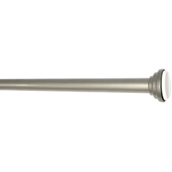 Tringle entre murs extensible argent Ø 18 - 20 mm x 60 - 90 cm MOBOIS