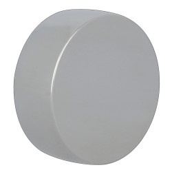 Bouchon pour barre de dressing en métal chrome Ø 25 mm 2 pièces MOBOIS