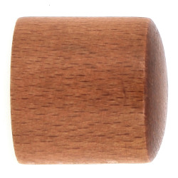 Embout de fermeture pour tringle en bois Bouchon merisier Ø 28 mm 2 pièces MOBOIS