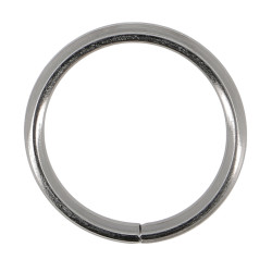 Anneau en métal Horizon chrome Ø 42 mm 10 pièces MOBOIS