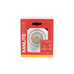 Spot encastrable LED blanc GU10 blanc chaud IP20 320 lm 5 W