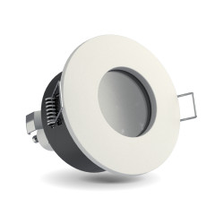 Spot encastrable LED aluminium blanc GU10 blanc neutre IP65 345 lm 5 W
