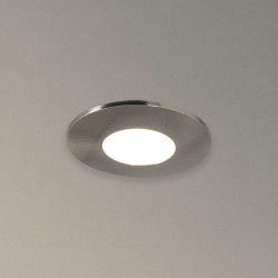 Spot encastrable LED acier inoxydable GU10 blanc neutre IP65 345 lm 5W