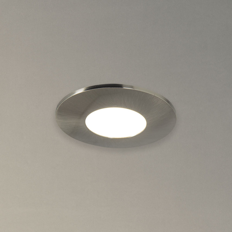 Spot encastrable LED acier inoxydable GU10 blanc neutre IP65 345 lm 5W