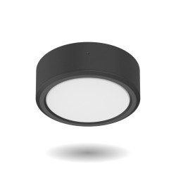 Spot encastrable LED Downlight noir blanc dimmable IP44 800 lm 8 W