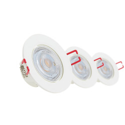 Spot encastrable LED blanc blanc neutre IP65 345 lm 4