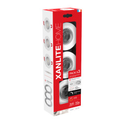 Spot encastrable LED blanc blanc neutre dimmable IP65 345 lm 4