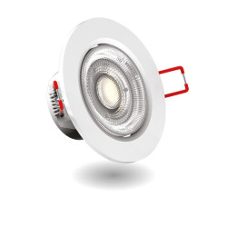 Spot encastrable LED blanc blanc chaud IP20 345 lm 5 W