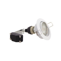 Spot encastrable LED blanc GU10 blanc neutre IP20 345 lm 5 W 5 pièces