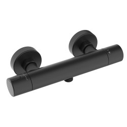 Mitigeur Douche Thermostatique Doma Noir | ROUSSEAU