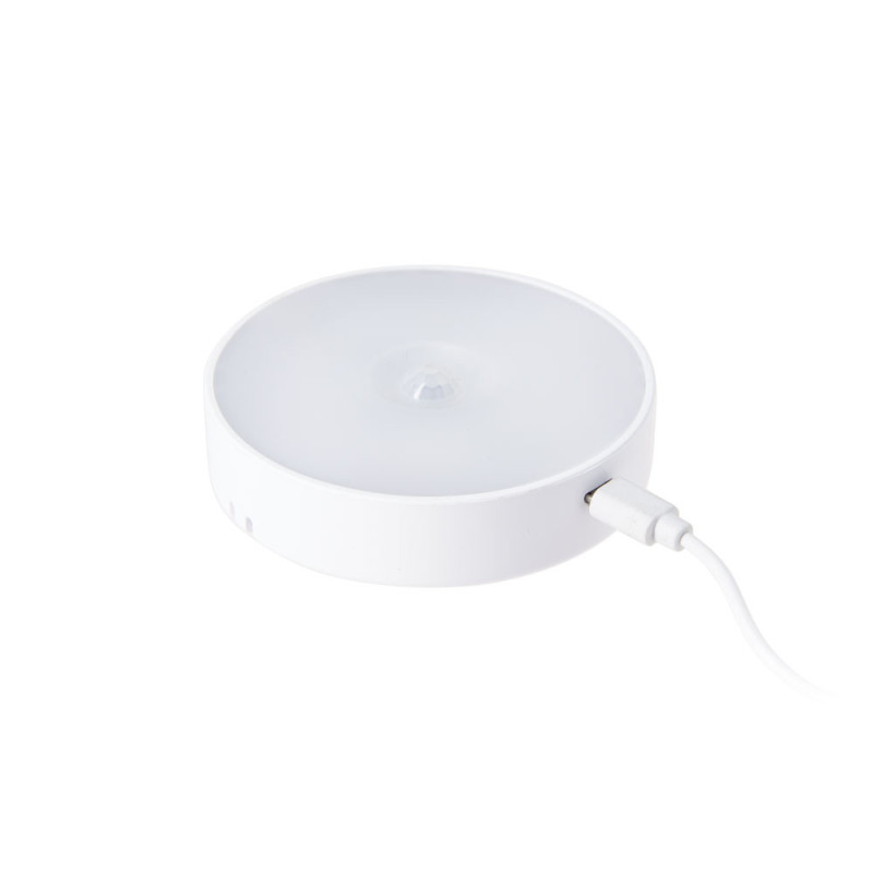 Lampe d'appoint LED sur batterie avec détecteur de mouvement blanc chaud 50 lm 3 W XANLITE