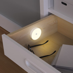 Lampe d'appoint LED sur batterie avec détecteur de mouvement blanc chaud 50 lm 3 W XANLITE