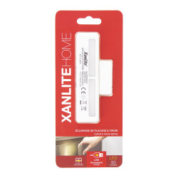 Lampe pour placard LED sur batterie avec détecteur d'ouverture 50 lm 0
