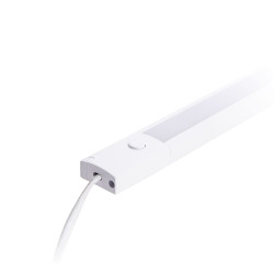 Armature LED extra plate blanc neutre 1000 lm 9 W 61 cm XANLITE